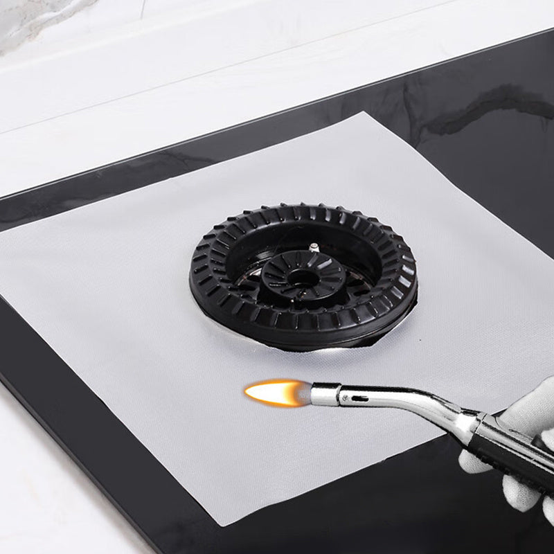 Gaz pechka moyga chidamli yostiqchalari, qayta ishlatiladigan, olovga chidamli, suv o'tkazmaydigan oshxona pechka himoyasi