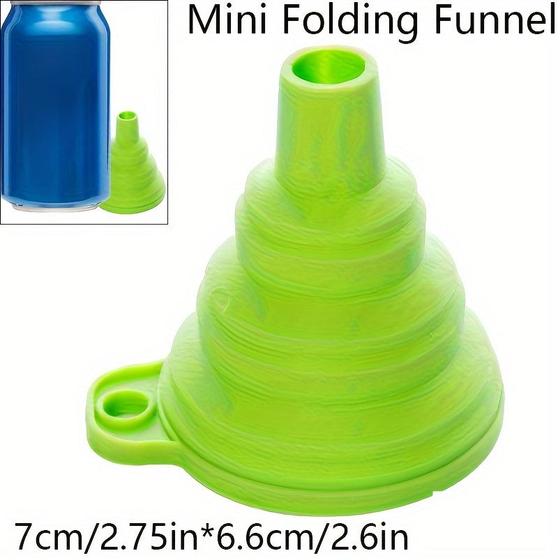 Silicone Collapsible Funnel Multi-Functional Portable Kitchen Filter