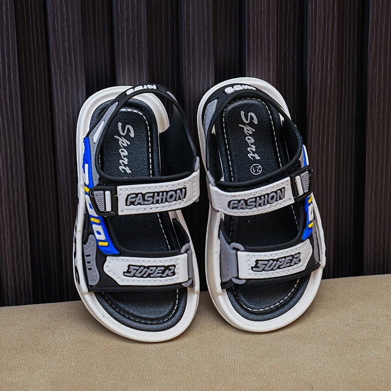 Kids' Sandals Boys Girls Spring Summer Non-Slip Soft Sole Breathable Hook-and-Loop Fastener