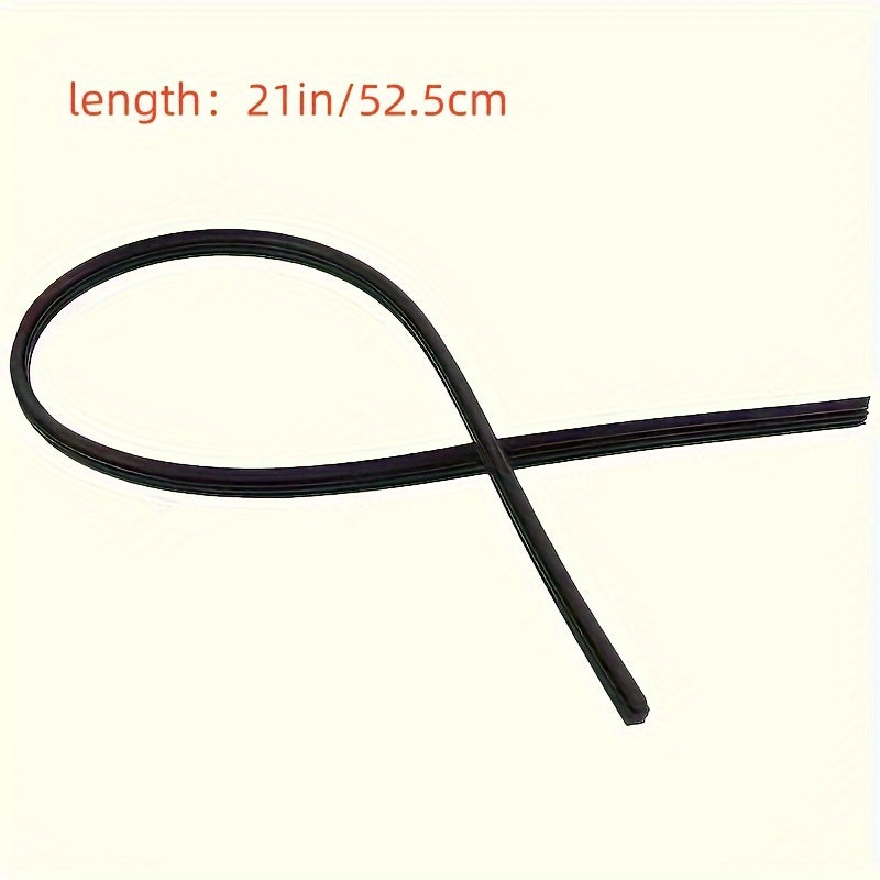 Universal Car Wiper Blade Rubber Strip Durable 10.6mm Quiet High-Quality