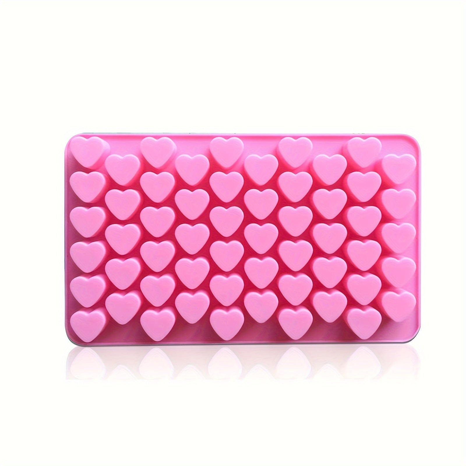 Heart Shaped Silicone Mold for Chocolate Gummy Candy and Baking, 1 or 3 Pieces