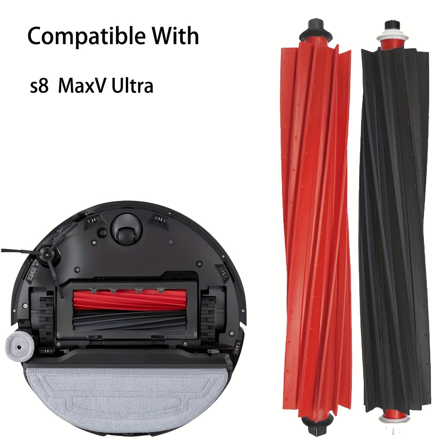 22 dona Roborock S8 MaxV Ultra changyutgich aksessuarlar to'plami, HEPA filtrlari va cho'tkalar bilan