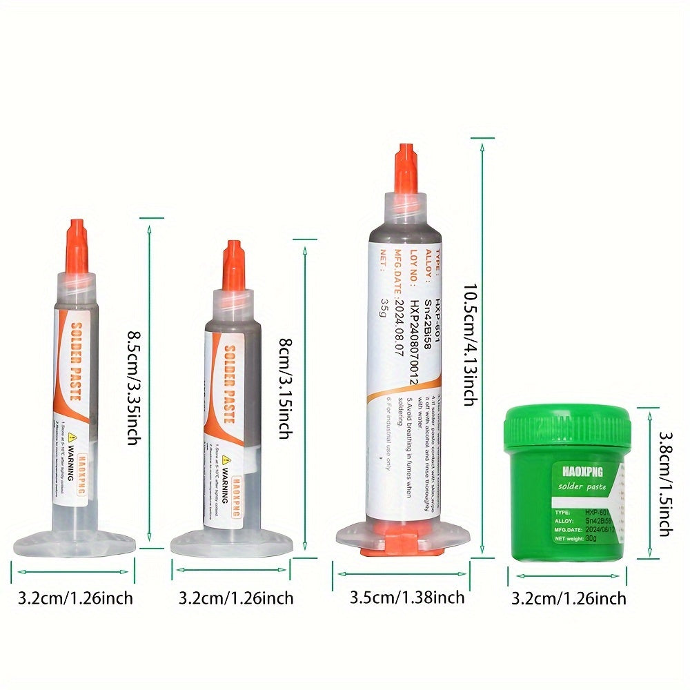 Solder Paste for SMD Repair LED Electronics Home Renovation Low-Temperature Flux
