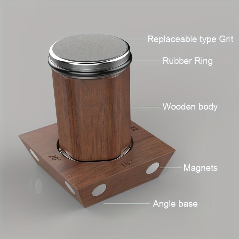 To'g'ri qirralar uchun olmos abrazivlari bilan rulonli pichoq silliqlash uchun to'plam