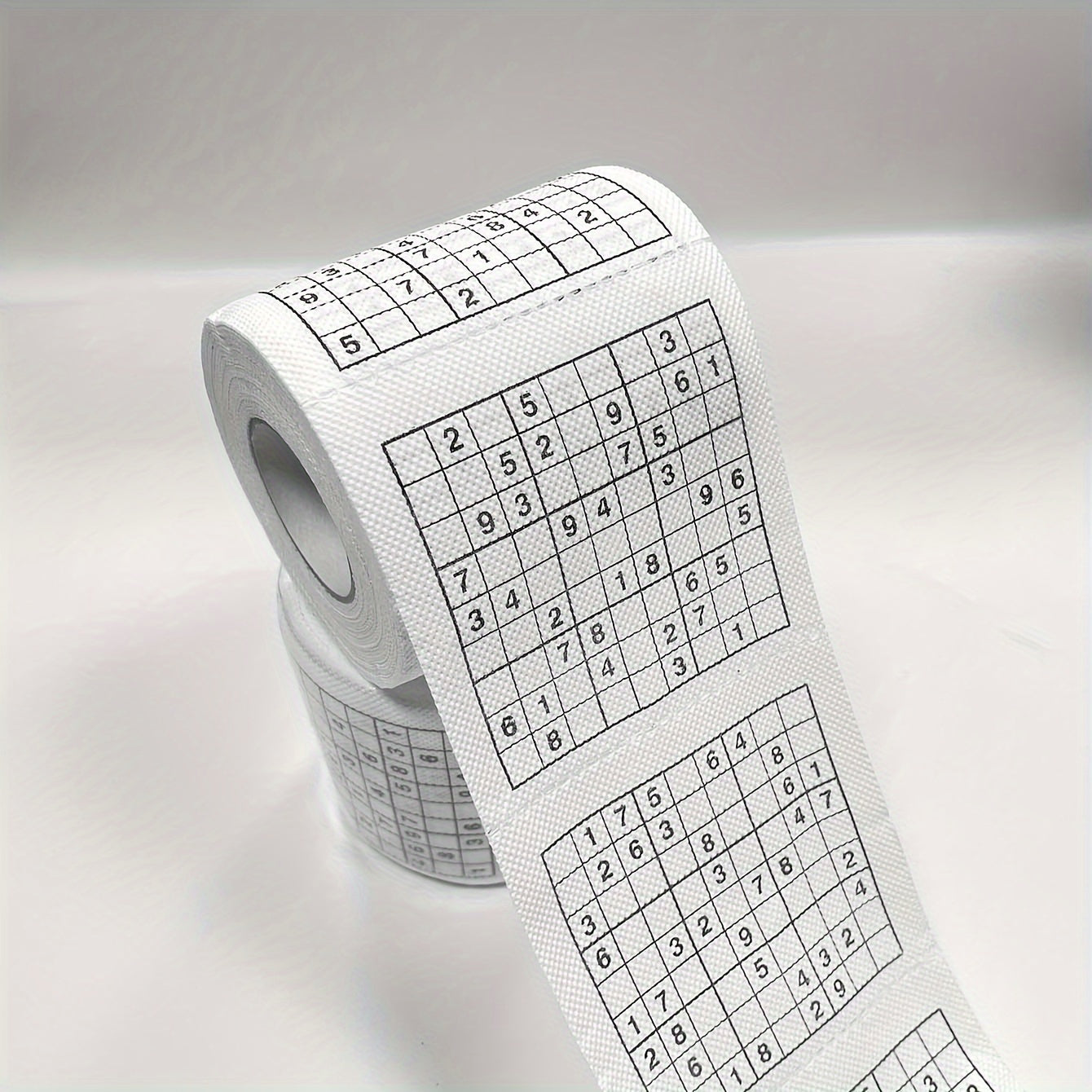 Креативный рулон бумаги для печати судоку для математических игр и украшения вечеринок