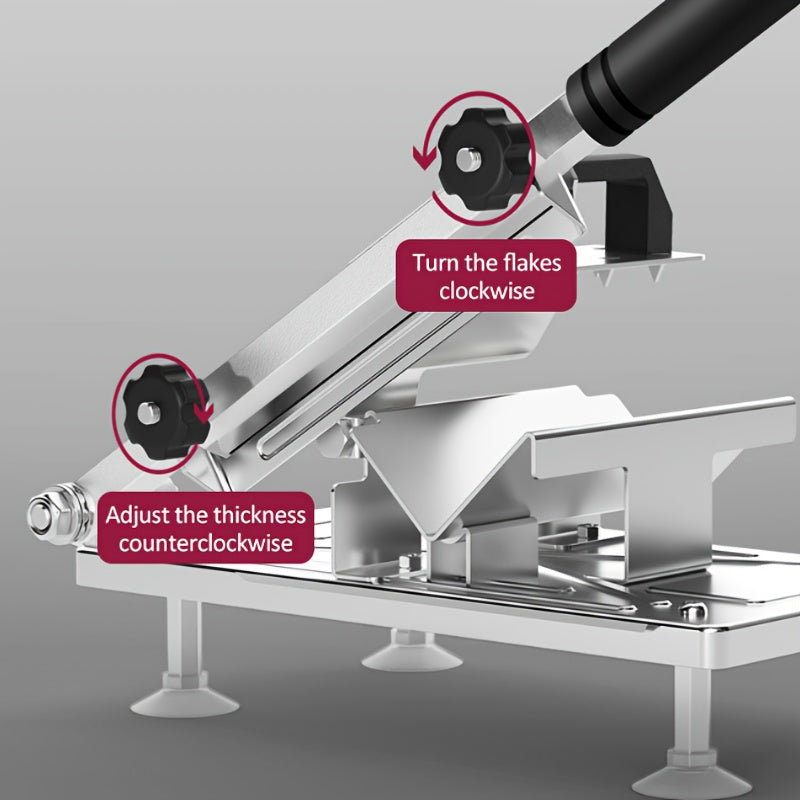 Moslashuvchan zanglamaydigan po'latdan yasalgan oshxona kesgich, go'sht, meva va sabzavotlar uchun