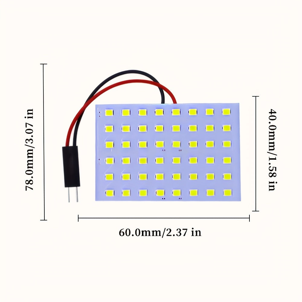 Auto Interior LED Dome Light Festoon Bulb 48smd White W5W T10 C5W C10W