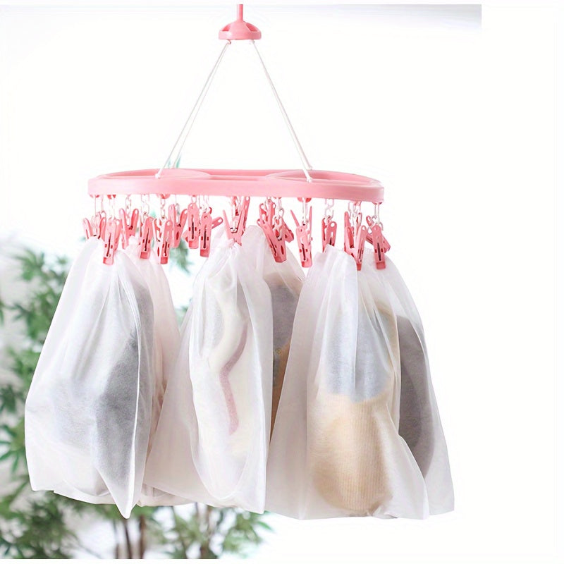 Paquete de 30 fundas de polvo transpirables con cordón para bolsos, zapatos y organización del hogar