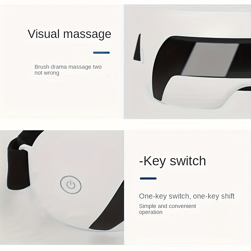 Eye Massager with Varying Vibration Frequencies for Eye Relaxation and Eye Care