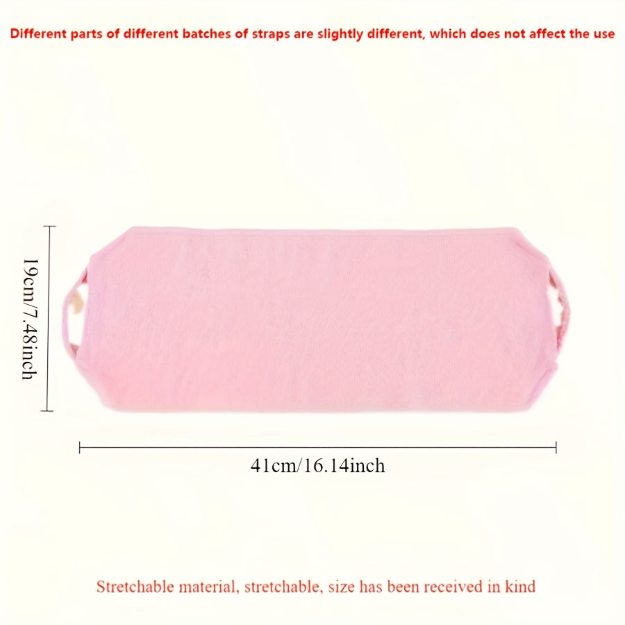 Qattiq ushlashga ega bo'lgan eksfoliatsiya qiluvchi orqa skrab to'pi, chuqur tozalash va o'lik terini olib tashlash uchun, hid qo'shilmagan.