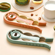 2-Piece Plastic Jar Opener Set Non-Slip Kitchen Tools for Cans Bottles
