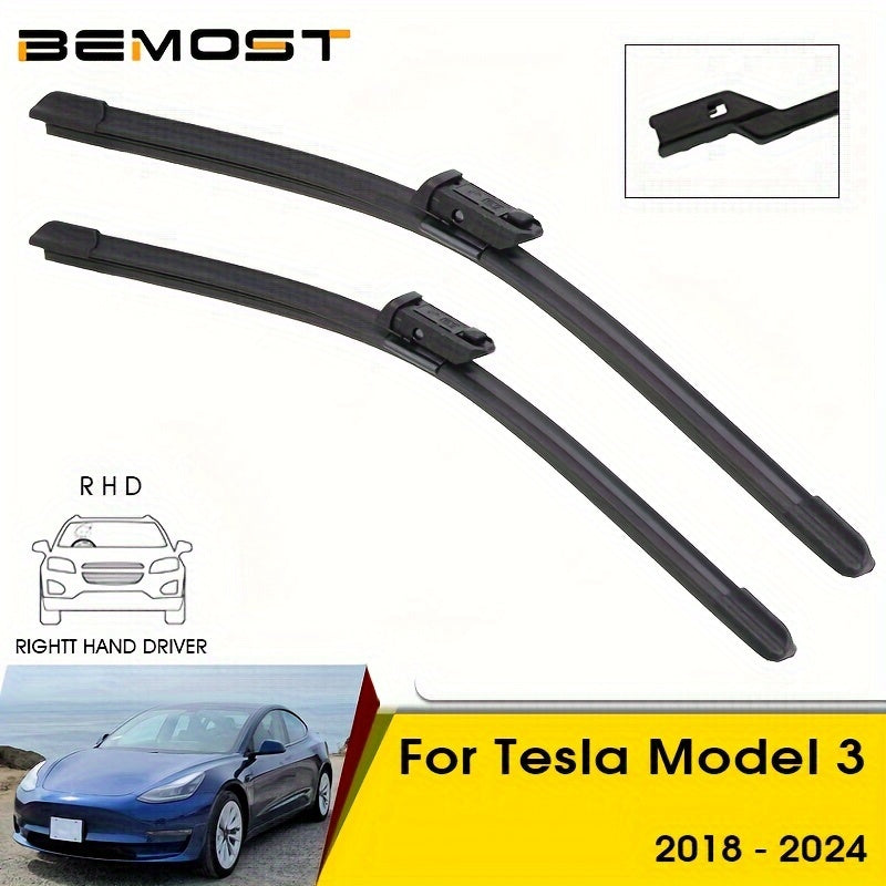 Щетки стеклоочистителя для Tesla Model 3 и Y с верхней фиксацией, прочный дизайн