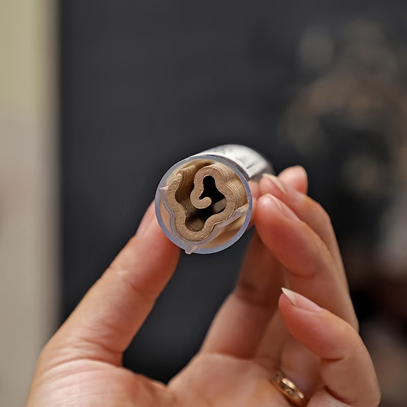 Jasmine Scented Incense Coils Set 38 Smokeless Wooden Aromatherapy Gift