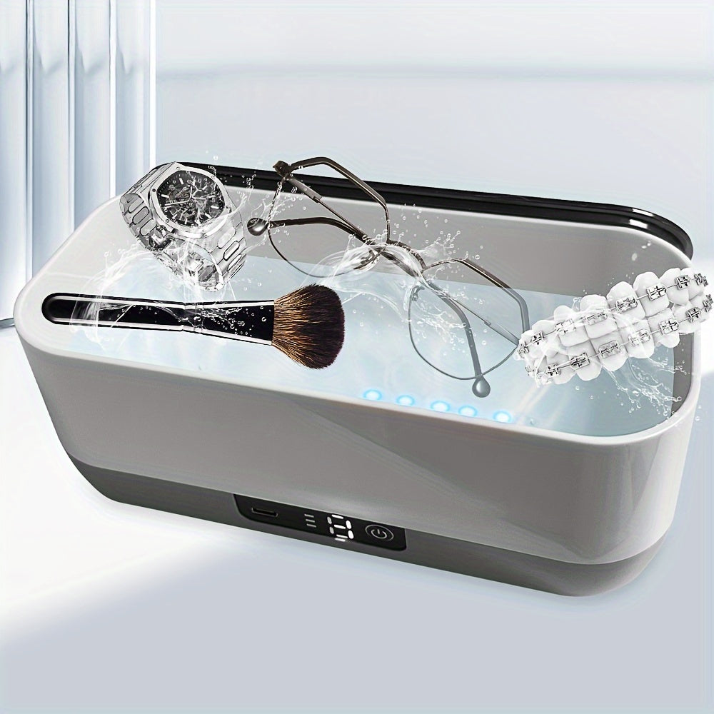 Портативное средство для чистки украшений и очков с вибрацией и USB-подзарядкой