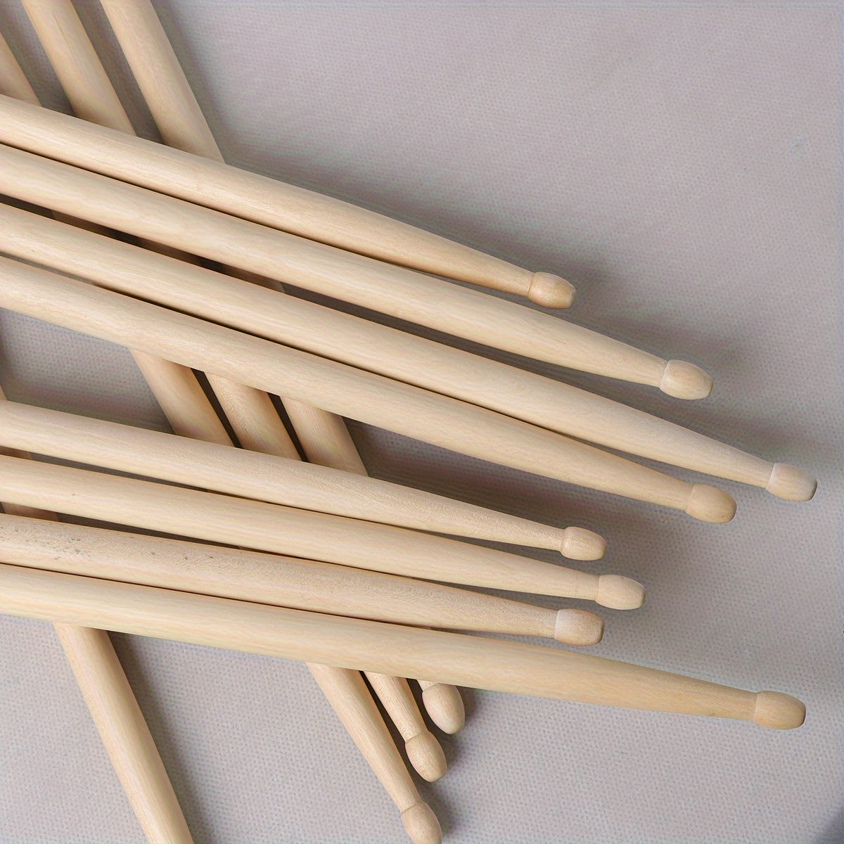 Maple Wood Drumsticks Tandem Set in Camel and Khaki Multiple Sizes