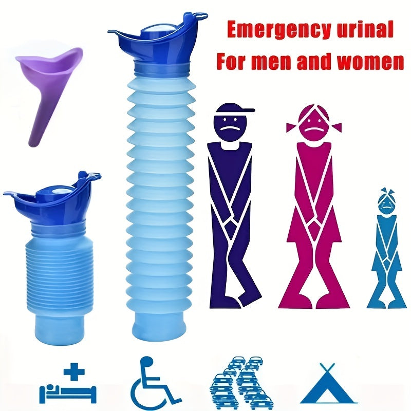 Unisex Portable Telescopic Urinal Outdoor Car Emergency Travel Squatting