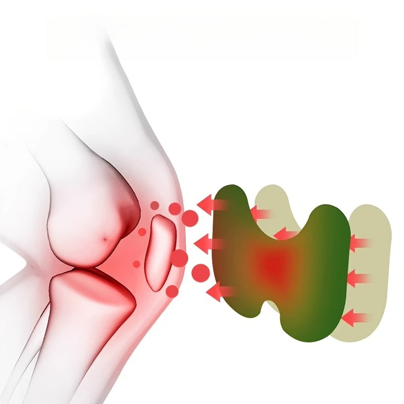 O'simliklardan tayyorlangan tizzalar uchun plastirlar - qulay bo'g'im og'rig'ini kamaytiruvchi yopishtiruvchi plitalar, batareya talab qilinmaydi