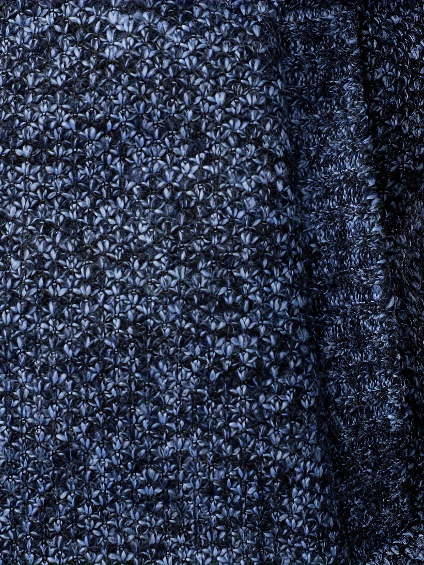 Men's High Neck Fleece Jacket with Color Block Knit Zip-Up Outerwear for Fall Winter