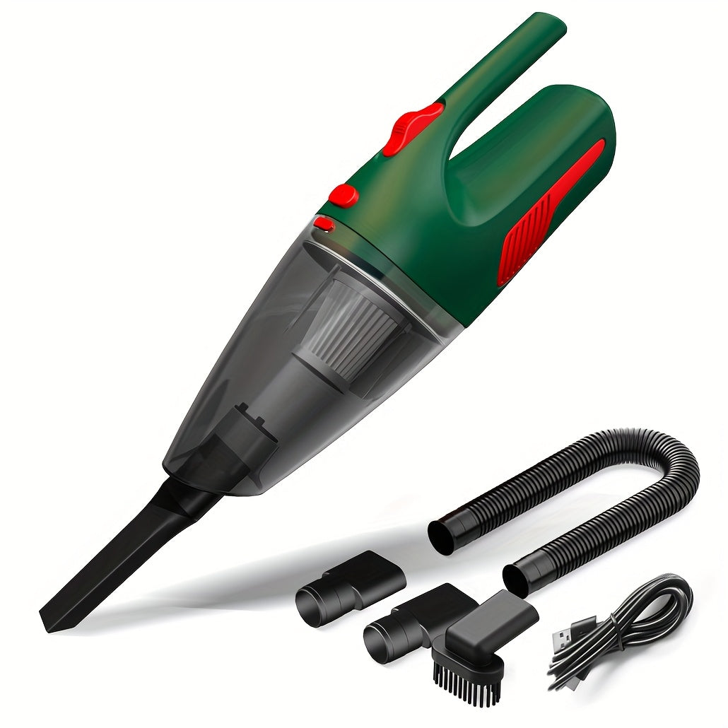 Aspiradora de coche inalámbrica, de litio recargable, 4KPa de succión, con bajo nivel de ruido