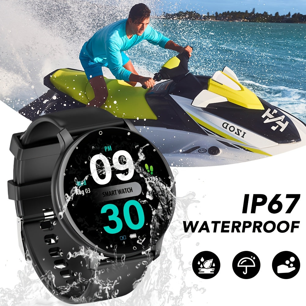 Smart Watch for Men and Women 3.53cm Full Touch Screen 100+ Sports Modes Fitness Health Tracking