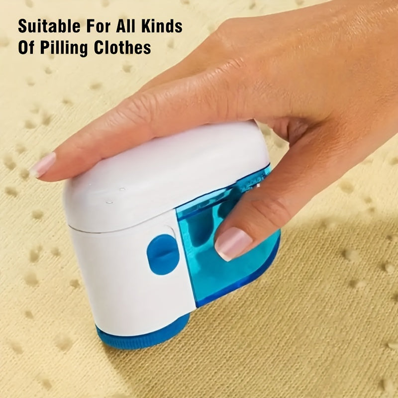 Mini Fabric Shaver for Polyester Portable Battery-Operated Travel and Home Use