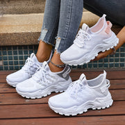 Women’s Canvas Sneakers Slip-On White Black Casual Shoes for Summer Vacation