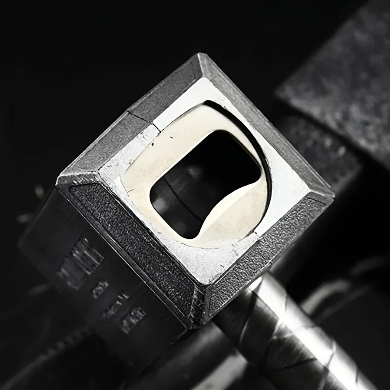 Hammer-Shaped Bottle Opener Durable Plastic Party Tool