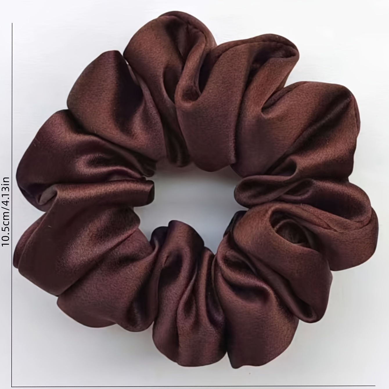 Women's Satin Hair Scrunchies Soft Hair Ties for Sleep Ponytails, 3-Pack