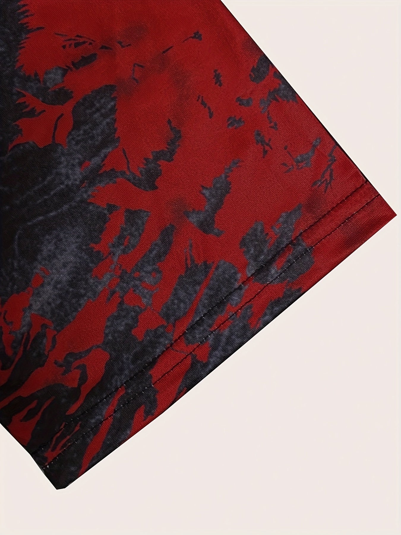 Women's Tie Dye Skull Print Crop Top for Music Festivals and Loungewear