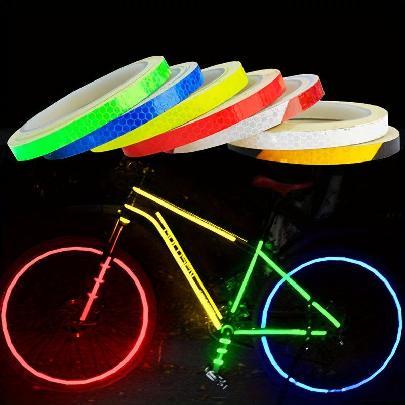 Reflective PVC Tape for Bicycles and Motorcycles Waterproof Self-Adhesive Safety Sticker