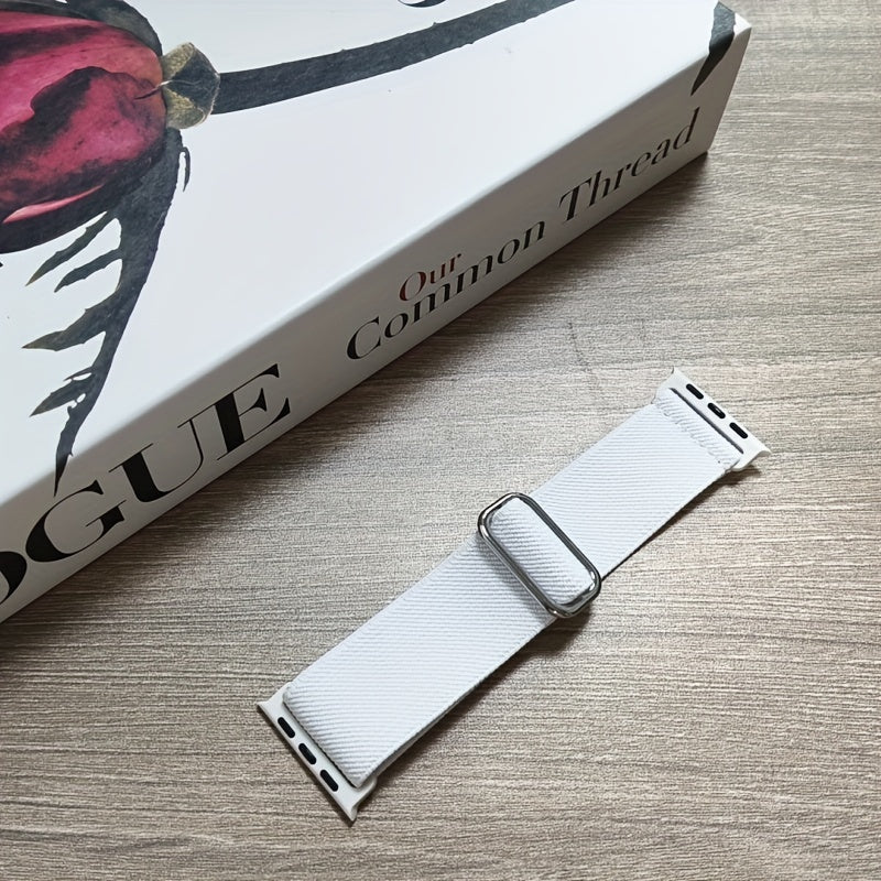 Nylon Braided Waterproof Smartwatch Band for 38mm to 49mm Compatible with Series Ultra and SE