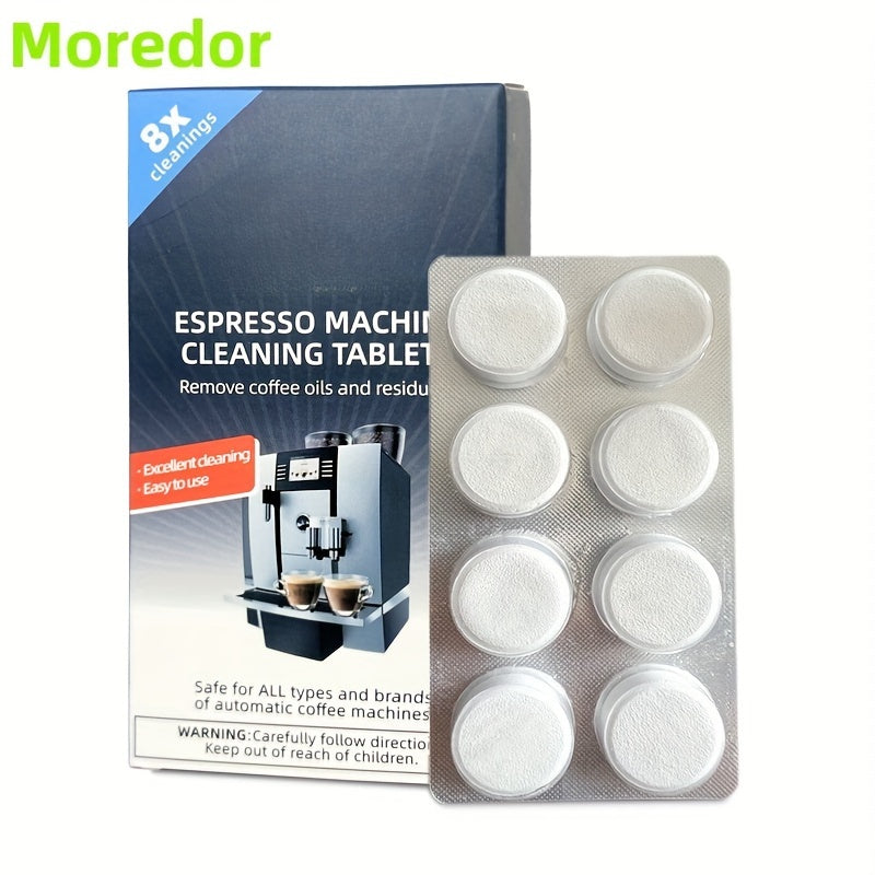 Coffee Machine Cleaning Tablets Descaling Effervescent Solution 8pcs