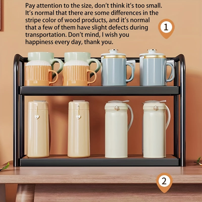 Yashash xonasi, ovqatlanish stol yoki bar uchun ko'p qatlamli saqlash bilan kichik javon, shirinliklar va stakanlar uchun.