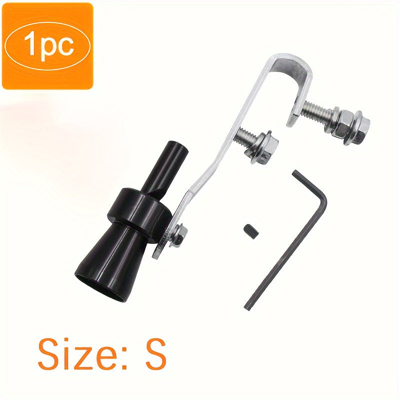 Universal Car Motorcycle Exhaust Noise Enhancer With Colorful Turbo Sound Whistles