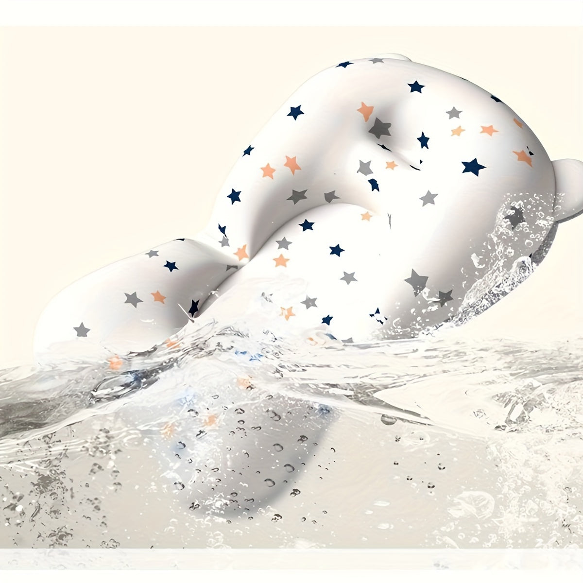 Мягкий полиэстерный нескользящий подкладка для сиденья для купания малышей и детей, ремень безопасности