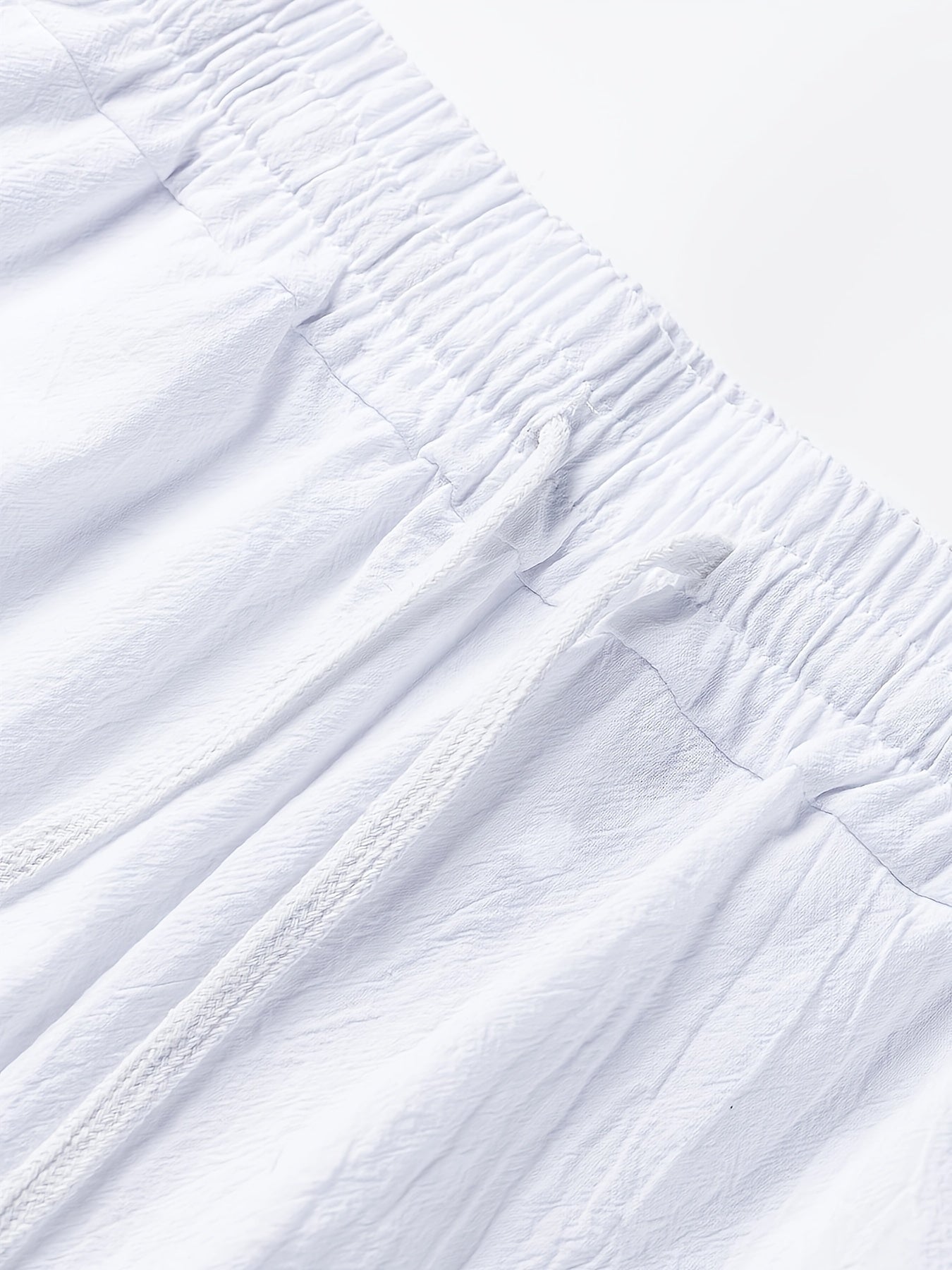 Pantalones deportivos casuales de algodón para hombre con bolsillos, corte holgado, estilo chino