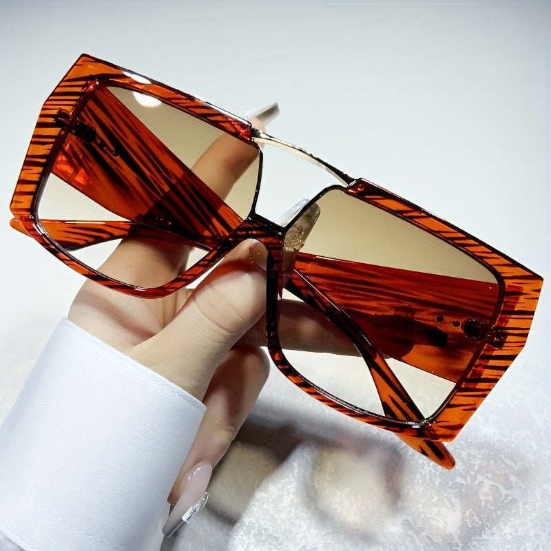 Ретро металлические пилотские очки для мужчин и женщин, увеличенные градиентные линзы для пляжной и городской моды