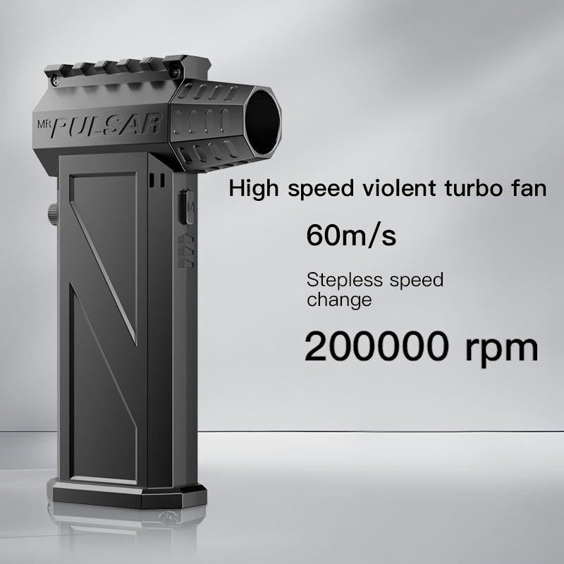 Electric Air Duster with Mini Jet Fan Rechargeable Cordless Blower for Cleaning and Cooling