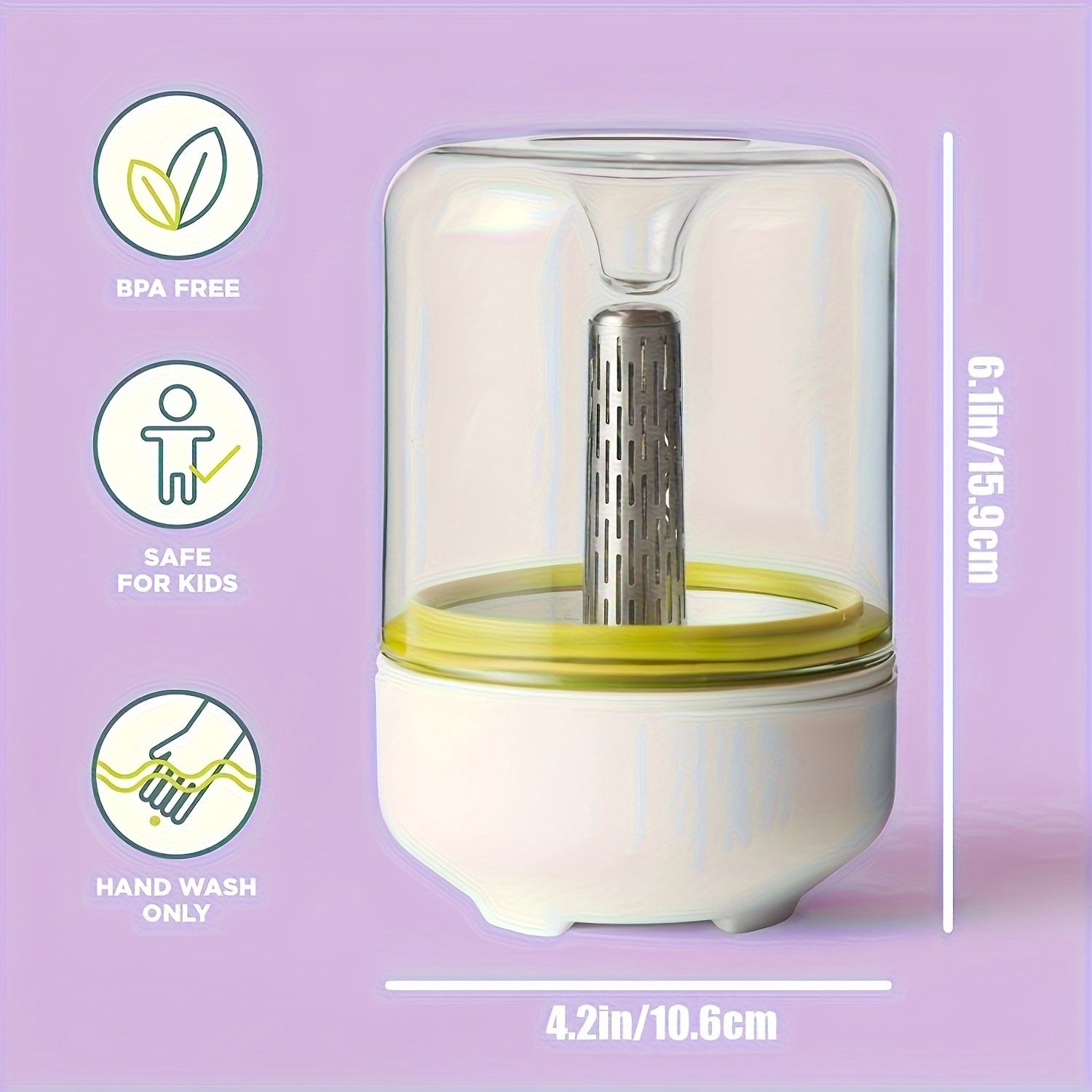 Hydroponic Bean Sprout Kit for Home Growing No Electricity Required Compact Seedling Pot for Peas and Sprouts