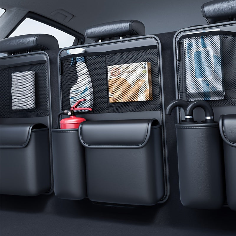 Car Trunk Storage Bag for Cars Durable Fabric Organizer with Large Capacity