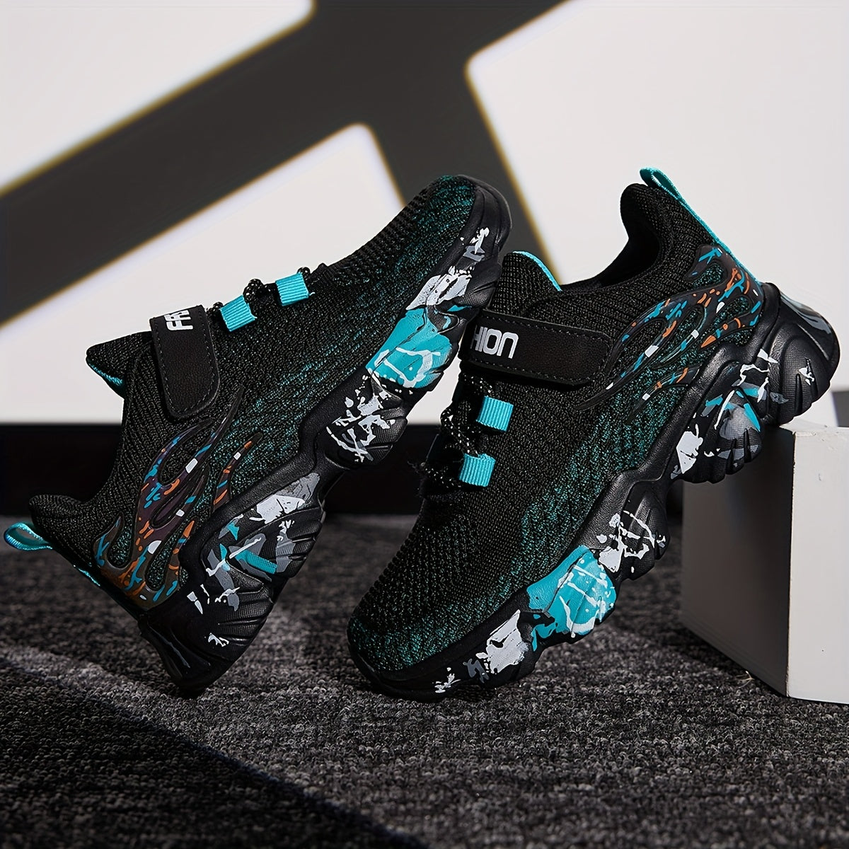 Zapatillas casuales de malla transpirable para niños, niños y niñas, para todas las estaciones, ligeras, para correr al aire libre