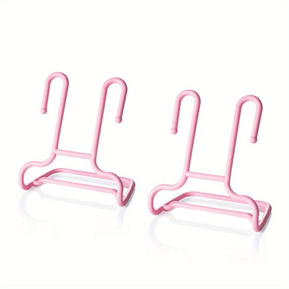 Juego de organizadores de zapateros colgantes de plástico, almacenamiento de zapatos que ahorra espacio para la sala de estar