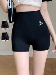 Women Shaping Pants Thin Summer Style Abdomen-Lifting Glute Support Anti-Slip Traceless Shorts 2 Pack