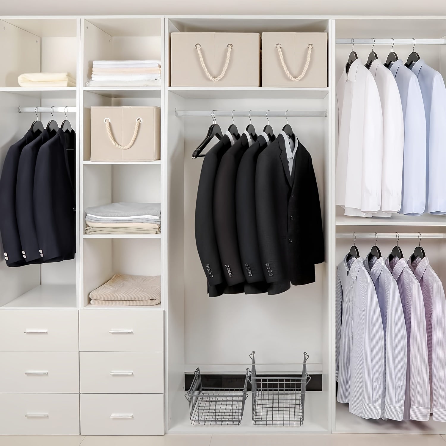 20/10 Yog'och Kiyimlar Tashuvchilari To'plami - Aylanadigan Qulflar bilan Mustahkam Kostyum Tashuvchilari - Kiyimlar, Jaketlar, Ko'ylaklar, Tank Toplar, Kiyimlar uchun Og'ir Yuk Tashuvchilar