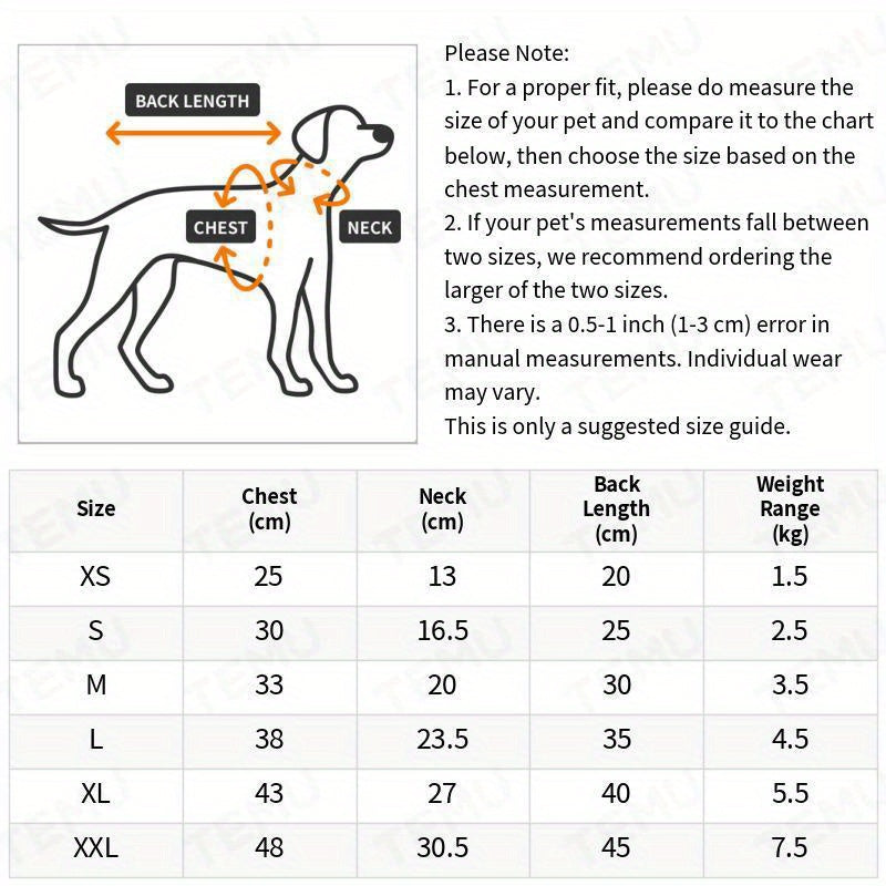 Pet Clothes Pineapple Vest for Small Medium Dogs Cats Flannel Autumn Winter XS XXL