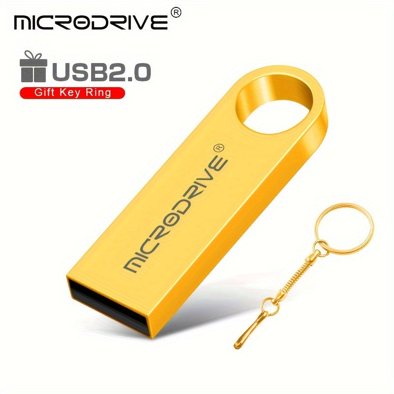 USB 2.0 Flash Drive 4GB to 128GB Portable Key Ring Data Storage Backup