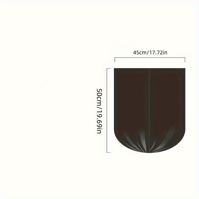 100-Pack Disposable Garbage Bags Set for Kitchen Bathroom and Office