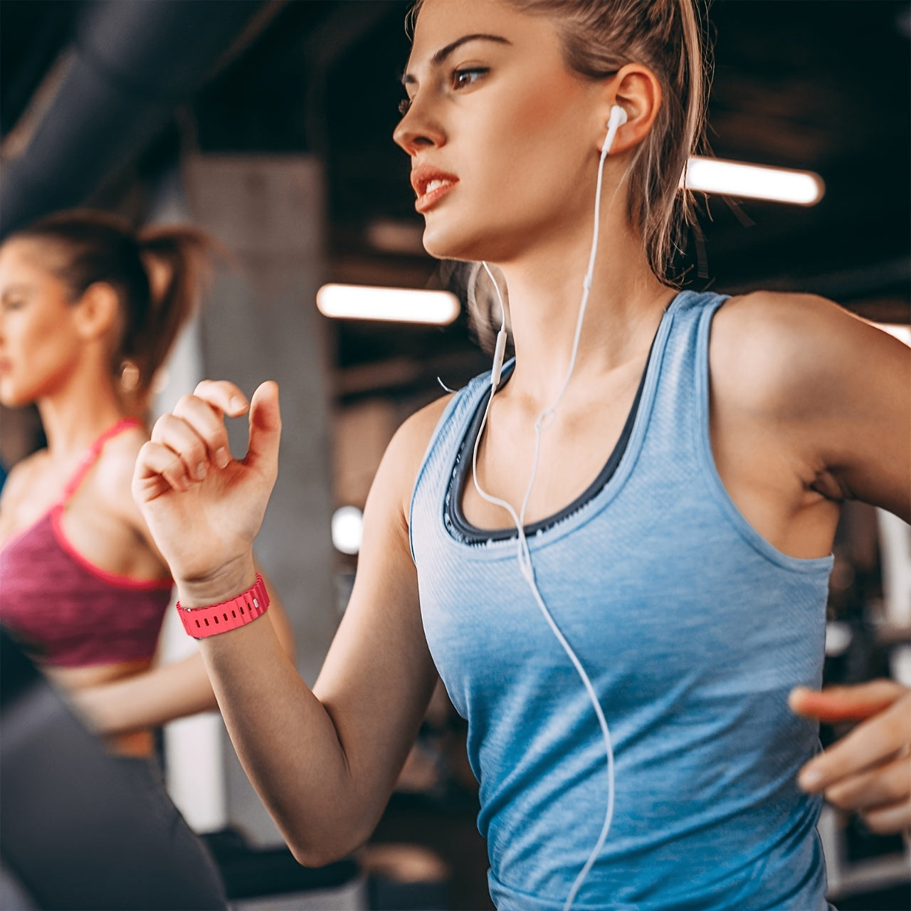 Silicone Sport Watch Band for Apple Watch Ultra 2 and Series SE 9/8/7/6/5/4 Men Women Waterproof Breathable 45mm 49mm