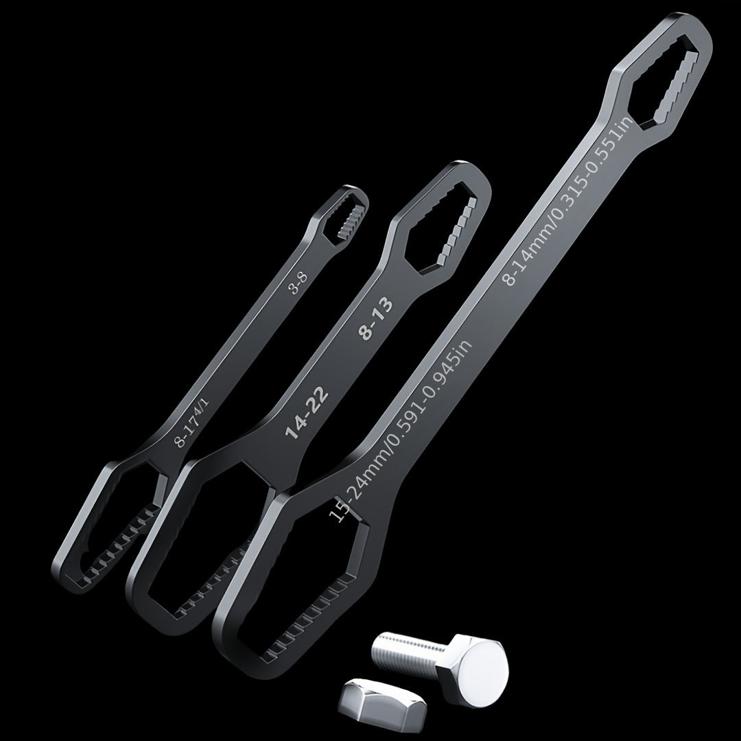 Adjustable Torx Wrench Steel 3-17mm for Car Maintenance Home Repairs