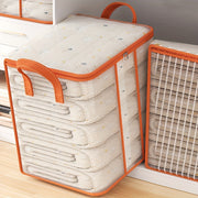 Большая прозрачная ПВХ сумка для хранения с фиксированными ручками, водонепроницаемая и пылезащитная, идеально подходит для организации одежды и постельного белья в общежитии, а также для практичного хранения под кроватью в спальне.